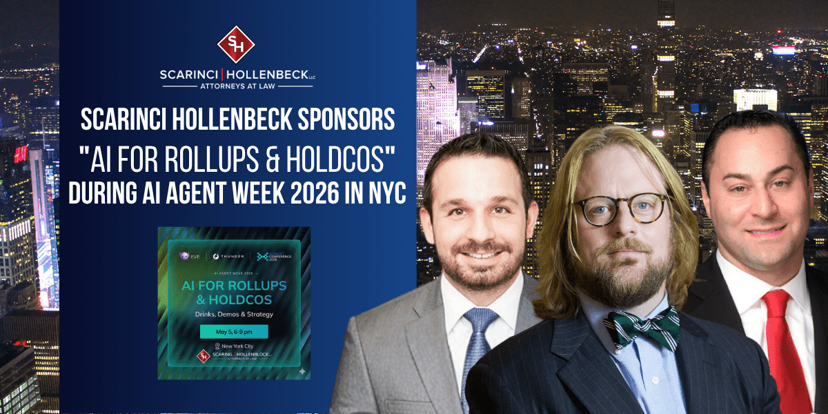 Scarinci Hollenbeck Sponsors "AI for Rollups & Holdcos" During AI Agent Week 2026 in NYC post image